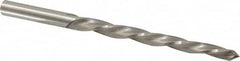Interstate - #4 Pin, 0.2604" Diam, 0.2071" Small End, 17/64" Diam Straight Shank, 2-9/16" Flute, Taper Pin Reamer - Exact Tool & Supply