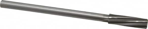 Made in USA - 9/16" High Speed Steel 8 Flute Chucking Reamer - Exact Tool & Supply