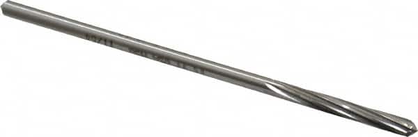 Made in USA - 11/64" Cobalt 6 Flute Chucking Reamer - Exact Tool & Supply