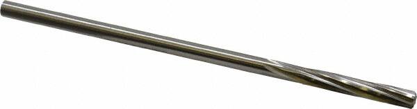 Made in USA - Letter E Cobalt 6 Flute Chucking Reamer - Exact Tool & Supply