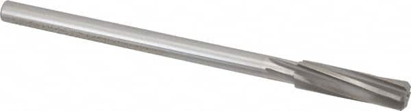 Made in USA - 15/32" Cobalt 6 Flute Chucking Reamer - Exact Tool & Supply