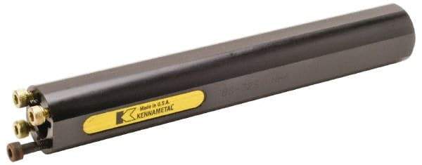 Kennametal - 3/8" Bore Diam, 32mm Shank Diam, Boring Bar Sleeve - 210mm OAL - Exact Tool & Supply