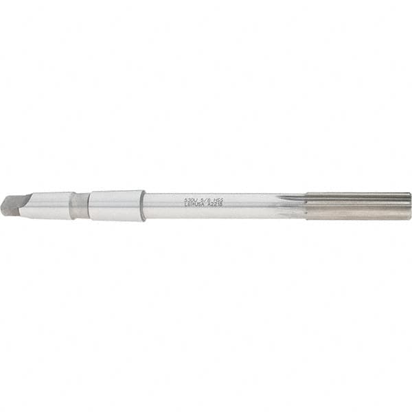 Made in USA - 5/8" High Speed Steel 8 Flute Chucking Reamer - Exact Tool & Supply