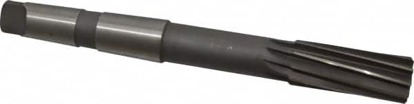 Made in USA - 1-1/4" High Speed Steel 10 Flute Chucking Reamer - Exact Tool & Supply