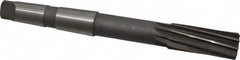 Made in USA - 1-1/4" High Speed Steel 10 Flute Chucking Reamer - Exact Tool & Supply