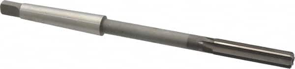 Interstate - 3/8" High Speed Steel 6 Flute Chucking Reamer - Exact Tool & Supply