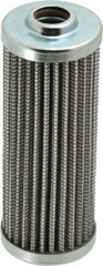 Parker - 10 Micron, 1.38" Outside Diam, 3.65" Long, Filter Element - 0.48" Inside Diam, Microglass, 0030D010BN3HC Hycon Part No. - Exact Tool & Supply