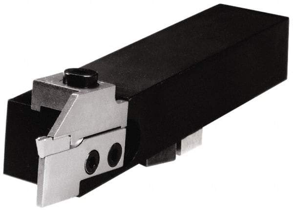 Kennametal - Left Hand, 3/32 Inch Insert Width, 12.7mm Max Depth of Cut, Indexable Cutoff and Grooving Support Blade - SB331118 - Exact Tool & Supply