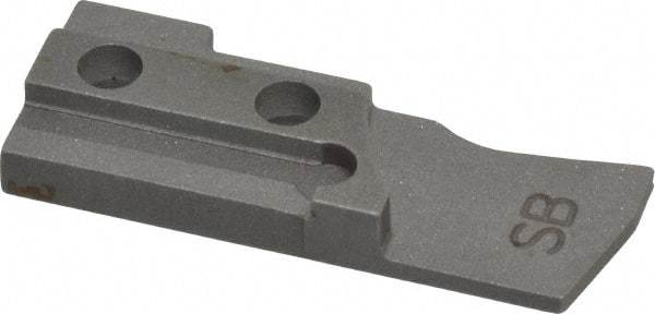 Kennametal - Right Hand, 3/32 Inch Insert Width, Indexable Cutoff and Grooving Support Blade - SB333101 - Exact Tool & Supply