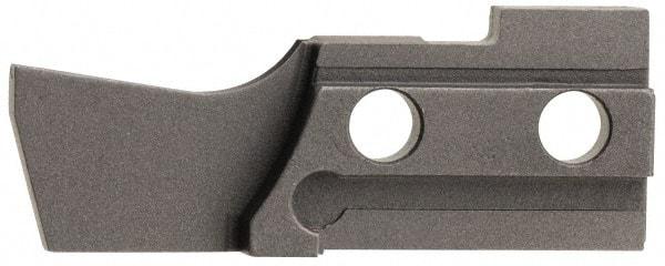 Kennametal - Left Hand Cut, 1/8" Insert Width, Cutoff & Grooving Support Blade for Indexables - 1/8" Blade Width - Exact Tool & Supply