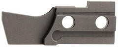 Kennametal - Left Hand Cut, 1/8" Insert Width, Cutoff & Grooving Support Blade for Indexables - 1/8" Blade Width - Exact Tool & Supply