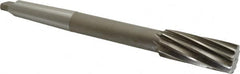 Interstate - 1-3/16" High Speed Steel 10 Flute Chucking Reamer - Exact Tool & Supply