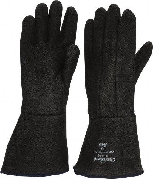 SHOWA - Cotton Lined Heat Resistant Glove - Gauntlet Cuff - Exact Tool & Supply