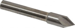 Interstate - 5/16" Head Diam, 1/4" Shank Diam, 1 Flute 60° High Speed Steel Countersink - Exact Tool & Supply