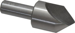 Interstate - 1" Head Diam, 1/2" Shank Diam, 1 Flute 82° High Speed Steel Countersink - Exact Tool & Supply