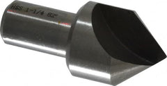 Interstate - 1-1/4" Head Diam, 3/4" Shank Diam, 1 Flute 82° High Speed Steel Countersink - Exact Tool & Supply
