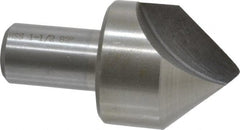 Interstate - 1-1/2" Head Diam, 3/4" Shank Diam, 1 Flute 82° High Speed Steel Countersink - Exact Tool & Supply