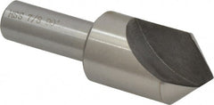 Interstate - 7/8" Head Diam, 1/2" Shank Diam, 1 Flute 90° High Speed Steel Countersink - Exact Tool & Supply