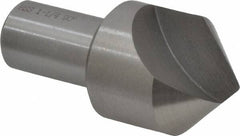 Interstate - 1-1/4" Head Diam, 3/4" Shank Diam, 1 Flute 90° High Speed Steel Countersink - Exact Tool & Supply