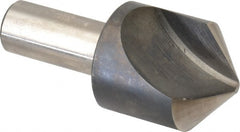 Interstate - 1-1/2" Head Diam, 3/4" Shank Diam, 1 Flute 100° High Speed Steel Countersink - Exact Tool & Supply