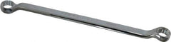 Proto - 10mm x 11mm 12 Point Offset Box Wrench - Double End, 8" OAL, Steel, Polished Finish, 7.5° Offset - Exact Tool & Supply