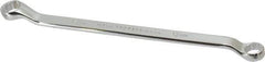 Proto - 12mm x 14mm 12 Point Offset Box Wrench - Double End, 9-1/16" OAL, Steel, Polished Finish, 7.5° Offset - Exact Tool & Supply