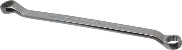 Proto - 14mm x 15mm 12 Point Offset Box Wrench - Double End, 9-11/16" OAL, Steel, Polished Finish, 7.5° Offset - Exact Tool & Supply