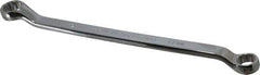 Proto - 17mm x 19mm 12 Point Offset Box Wrench - Double End, 11-5/16" OAL, Steel, Polished Finish, 7.5° Offset - Exact Tool & Supply