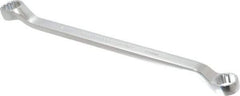 Proto - 19mm x 21mm 12 Point Offset Box Wrench - Double End, 11-1/4" OAL, Steel, Polished Finish, 7.5° Offset - Exact Tool & Supply