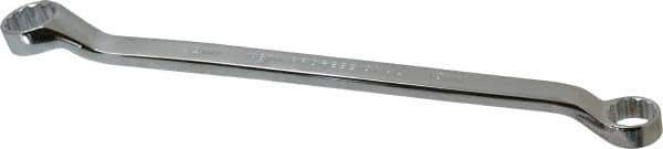 Proto - 19mm x 22mm 12 Point Offset Box Wrench - Double End, 12-7/16" OAL, Steel, Polished Finish, 7.5° Offset - Exact Tool & Supply