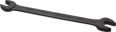 Proto - 5/16" x 3/8" Standard Open End Wrench - 5-1/4" OAL, Double End, Black Finish, 15° Head Angle - Exact Tool & Supply