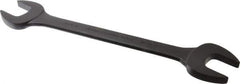 Proto - 1-3/8" x 1-7/16" Standard Open End Wrench - 15-7/8" OAL, Double End, Black Finish, 15° Head Angle - Exact Tool & Supply
