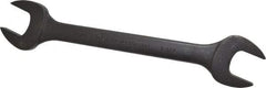 Proto - 1-1/2" x 1-5/8" Standard Open End Wrench - 17-1/16" OAL, Double End, Black Finish, 15° Head Angle - Exact Tool & Supply