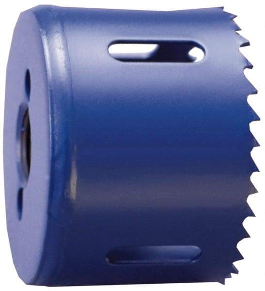 Disston - 2-3/8" Diam, 1-7/8" Cutting Depth, Hole Saw - Bi-Metal Saw, Toothed Edge - Exact Tool & Supply