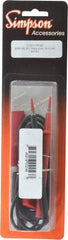 Simpson Electric - Electrical Test Equipment Probe Set - Use with Analog Multimeters - Exact Tool & Supply