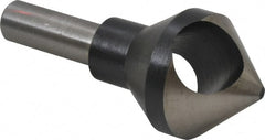 Interstate - 5/8" Shank Diam, 0 Flute 82° High Speed Steel Countersink - Exact Tool & Supply