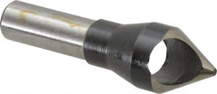 Interstate - 1/2" Shank Diam, 0 Flute 60° High Speed Steel Countersink - Exact Tool & Supply