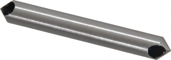 Interstate - 1/4" Shank Diam, 0 Flute 90° High Speed Steel Countersink - Exact Tool & Supply