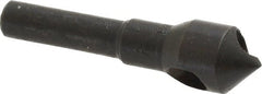 Interstate - 1/4" Shank Diam, 0 Flute 90° High Speed Steel Countersink - Exact Tool & Supply