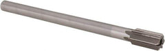 Interstate - 23/32" Diam, 0.5605 to 0.5625" Max Diam Straight Shank, 1-1/4" Flute Length, Machine Expansion Reamer - Straight Flute, 9" OAL, Right Hand Cut, 6 Flutes, High Speed Steel, Bright Finish - Exact Tool & Supply