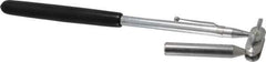 General - 8-3/4" Long Magnetic Retrieving Tool - 2 Lb Max Pull, 1/4" Head Diam, Nickel Plated Steel - Exact Tool & Supply