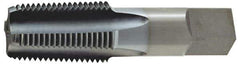 Hertel - 1-1/4 - 11-1/2 NPTF Thread, 5 Flute Standard Pipe Tap - 4" OAL, Bright Finish, High Speed Steel - Exact Tool & Supply