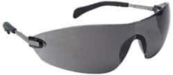 MCR Safety - Indoor/Outdoor Clear Mirror Lenses, Frameless Safety Glasses - Scratch Resistant, Size Universal, Wrap Around - Exact Tool & Supply
