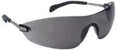 MCR Safety - Indoor/Outdoor Clear Mirror Lenses, Frameless Safety Glasses - Scratch Resistant, Size Universal, Wrap Around - Exact Tool & Supply