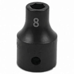 SK - Impact Socket - 1/2"DR 8MM IMPACT SOCKET - Exact Tool & Supply