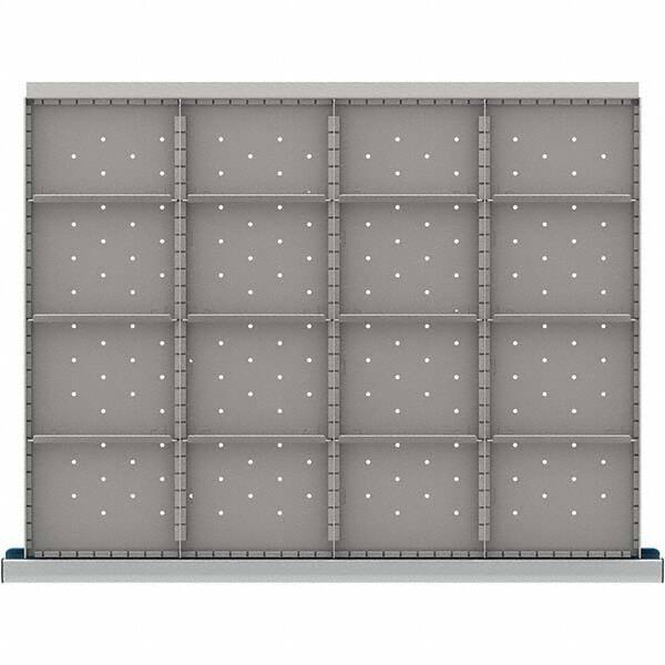 LISTA - 16-Compartment Drawer Divider Layout for 3.15" High Drawers - Exact Tool & Supply