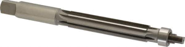Value Collection - 1" Reamer Diam, 0.012 Max Expansion, Straight Shank, 4-1/2" Flute Length, Hand Expansion Reamer - Straight Flute, 10" OAL, Right Hand Cut, 8 Flutes, High Speed Steel - Exact Tool & Supply