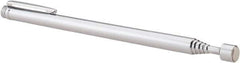 Mag-Mate - 25-1/2" Long Magnetic Retrieving Tool - 2 Lb Max Pull, 5-1/2" Collapsed Length, 5/16" Head Diam, Stainless Steel - Exact Tool & Supply