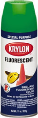 Krylon - Green, Fluorescent, Aerosol Spray Paint - Exact Tool & Supply