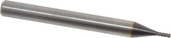 OSG - 1.5mm, 4mm LOC, 6mm Shank Diam, 60mm OAL, 4 Flute, Solid Carbide Square End Mill - Single End, WXS Finish, Spiral Flute, 45° Helix, Centercutting, Right Hand Cut, Right Hand Flute, Series 4540 - Exact Tool & Supply